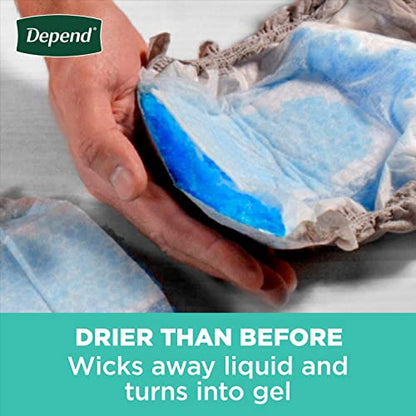 Depend Fresh Protection Adult Incontinence Underwear for Men
