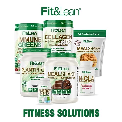 Fit & Lean Meal Shake, Fat Burning Meal Replacement, Meal Replacement with Protein Fit & Lean