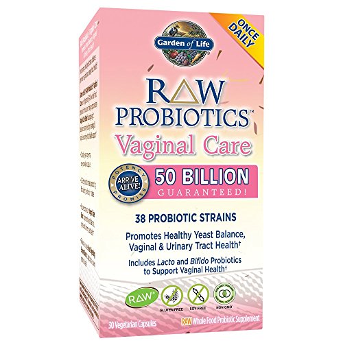 RAW Probiotics Vaginal Care-50 Billion Garden of Life 30 VCaps Garden of Life