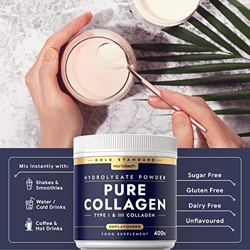 Collagen Powder | Gold Standard Bovine Collagen Peptides | Hydrolyzed Collagen Horbäach