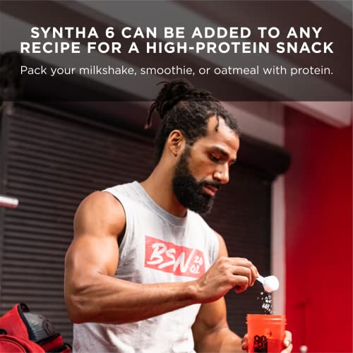 BSN Syntha-6 Whey Protein Powder, Cold Stone Creamery- Mint Mint Chocolate BSN