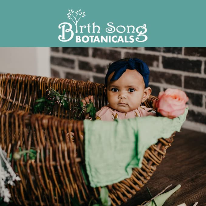 Birth Song Botanicals Fertile Ground Fertility Liquid Tincture, Herbal Supplement to Help Regulate Birth Song Botanicals