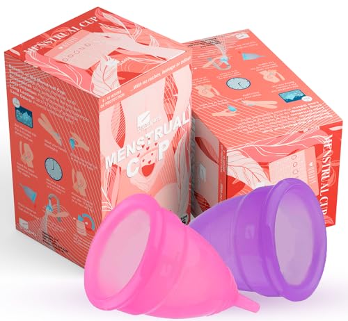 Ggadgets Menstrual Cup for Women with Pouch | Ultra Soft Odour & Rash Free | No Leakage