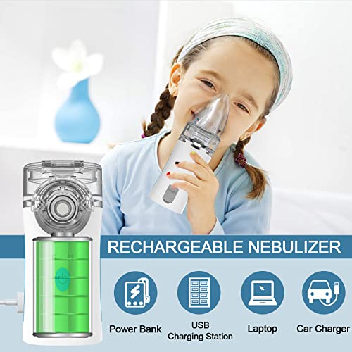 Portable Nebulizer - Rechargeable Nebulizer Machine for Adults and Kids Naweti