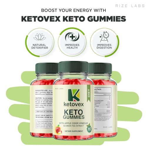Ketovex Keto BHB Gummies for Weight Loss, Ketovex BHB ACV Gummies Reviews