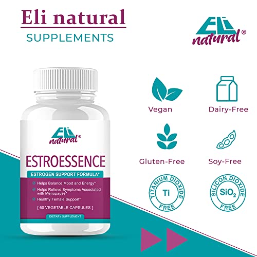 ELi natural ESTROESSENCE Capsule for Women - Female Hormone Balance Supplement Menopause ELi natural
