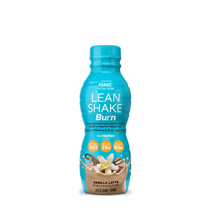 GNC Total Lean Lean Shake Burn - Vanilla Latte - 12 Bottles