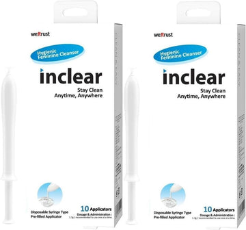 SHIMANY wettrust inclear Vaginal Moisturizer and Wash, Disposable Cleanser for Females