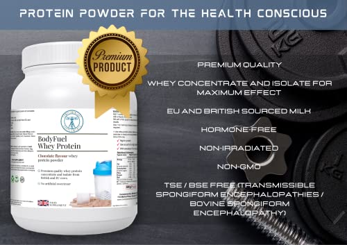 Complementary Supplements - BodyFuel Whey Protein Isolate & Concentrate Chocolate Flavour Complementary Supplements