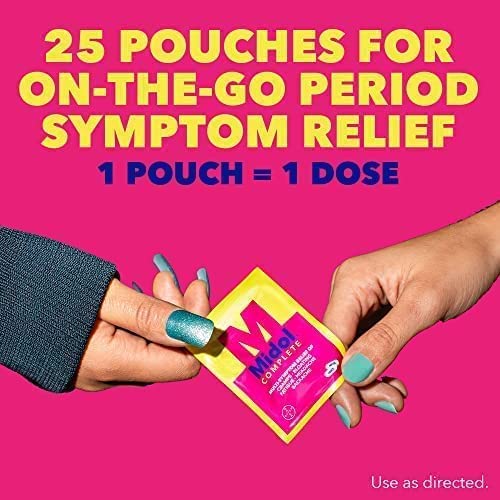 Midol Complete Caplets with Acetaminophen for Menstrual Symptom Relief - 50 Count Midol