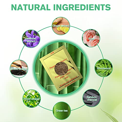 Foot Pads maguja 100Pcs Deep Cleansing Foot Pads for Stress Relief | Better Sleep | Foot Care maguja