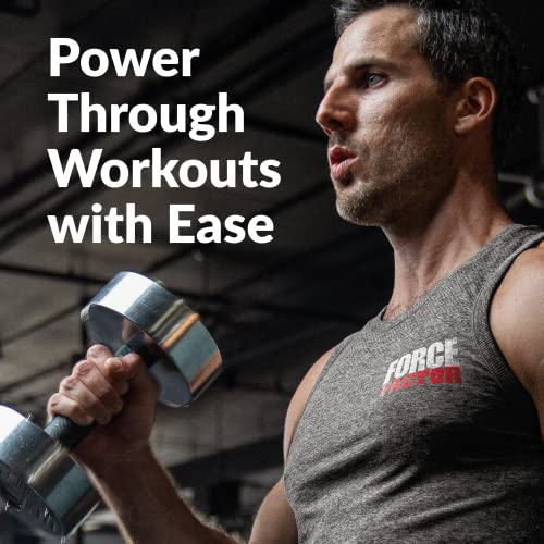 FORCE FACTOR Total Beets Pre-Workout Powder to Boost Energy & Endurance, Increase