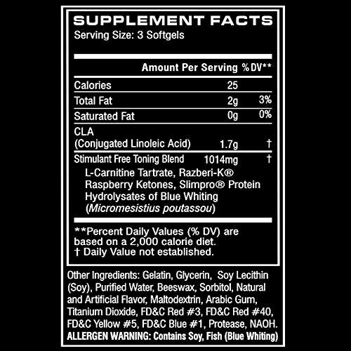 Cellucor CLK Non-Stimulant Fat Burner for Weight Loss with CLA, Conjugated Linoleic Acid Cellucor