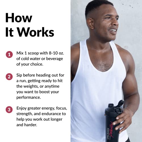 FORCE FACTOR Total Beets Pre-Workout Powder to Boost Energy & Endurance, Increase