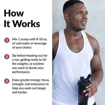 FORCE FACTOR Total Beets Pre-Workout Powder to Boost Energy & Endurance, Increase