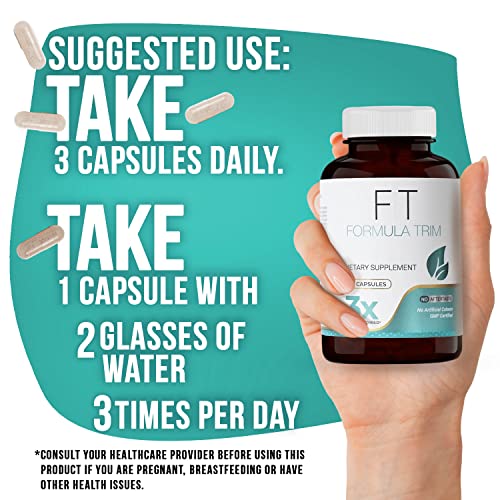 Formula Trim Natural Appetite Management Supplement for Women. Improves Digestion Formula Trim