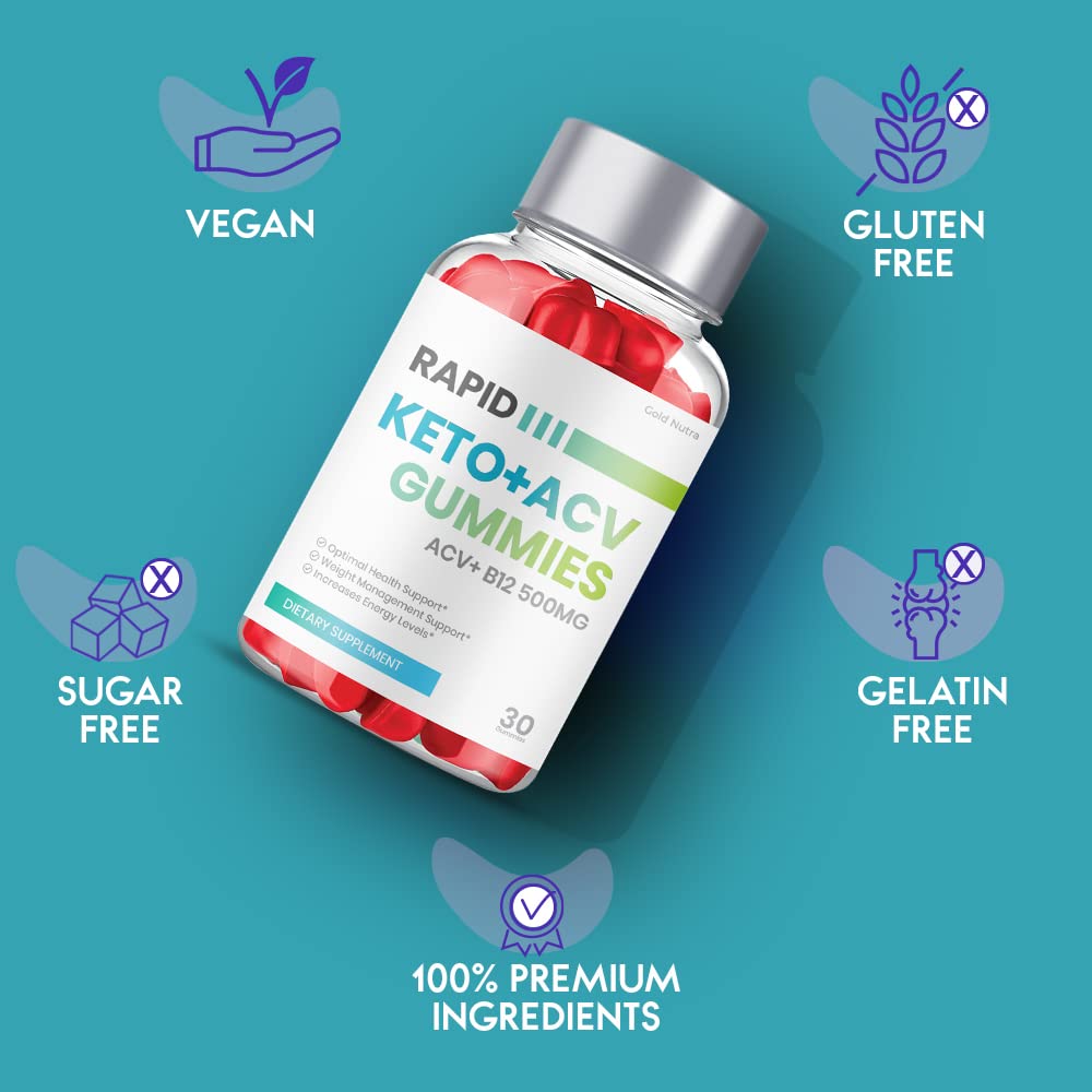 Rapid Keto ACV Gummies, Rapid Keto + ACV Gummies, Weight Management Advanced Gold Nutra