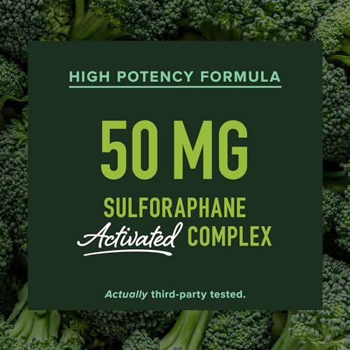 20MG Sulforaphane | From Broccoli Sprouts & Seed Extract | 565MG Microbeadlet SMNutrition