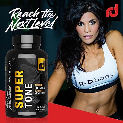 R+D Body Super Tone - Extreme CLA Supplement for Muscle Preservation, Enhanced Body R+D Body