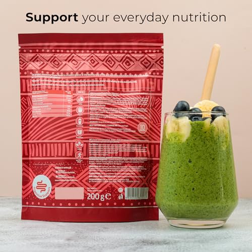 ANCESTRAL SUPERFOODS: Vegan Superfood Protein Powder, Gluten-Free Alkaline Fibre Supplement ANCESTRAL SUPERFOODS SPROUTED FOR LIFE