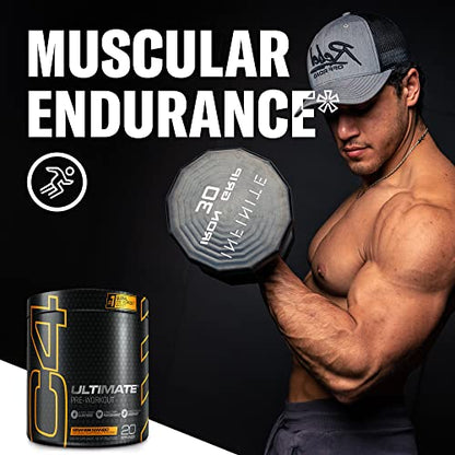 Cellucor C4 Ultimate Pre Workout Powder Orange Mango - Sugar Free Preworkout