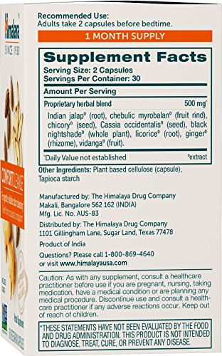 Himalaya ComfortCleanse for Detox and Gentle Colon Cleanse & Occasional Constipation