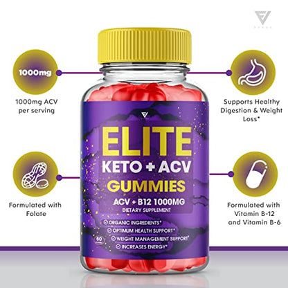 Elite Keto ACV Gummies AVC, Elite Keto Plus ACV Advanced Weight Loss Gummies, EliteKeto