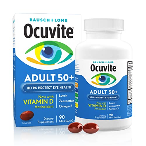 Ocuvite Eye Vitamin & Mineral Supplement, Contains Zinc, Vitamins C, E Ocuvite