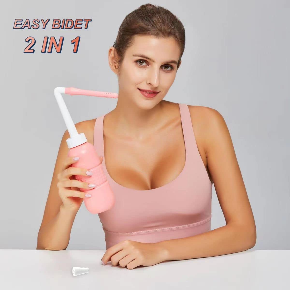 LZXIYUE 2PCS 2-in-1 Peri Bottle Feminine Care for Women,Reusable Portable Bidet for Travel LZXIYUE