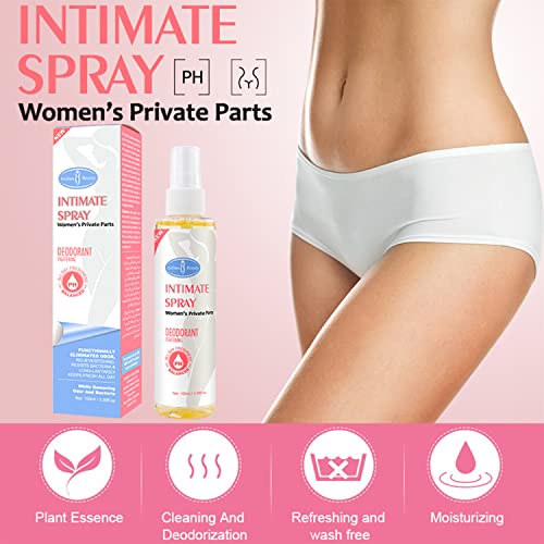 AICHUN BEAUTY Intimate Spray Deodorant Armpits Feet Tightening Vagina PH Balanced Private AICHUN BEAUTY