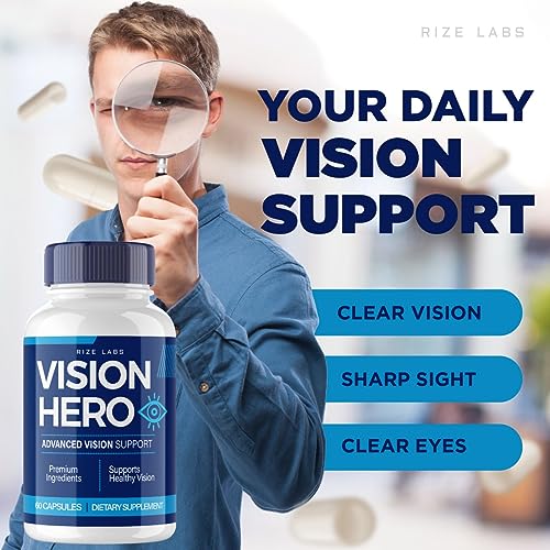 (5 Pack) Vision Hero Capsules - Vision Hero Eye Health Supplement for Healthy