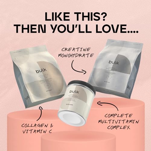 Bulk Micellar Casein Protein Powder, Protein Shake, Strawberry, 500 g, Packaging May Vary Bulk