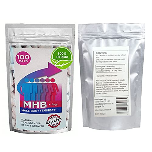 3 Months MHB Transgender Herbal Feminizer PhytoEstrogen MHB Transgender Breast Growth and Feminiser