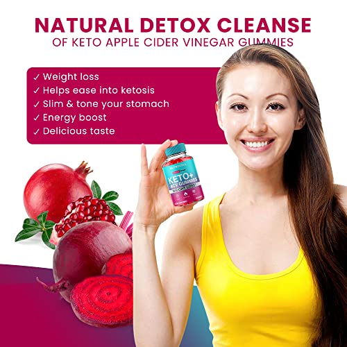 Keto ACV Gummies - Keto Apple Cider Vinegar Gummies - Advanced Weight Loss - Keto