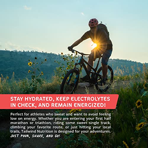 Tailwind Nutrition Endurance Fuel, Caffeine Drink Mix with Electrolytes