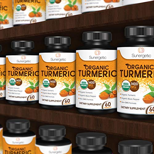 ied Organic Turmeric Supplement – Includes Organic Turmeric & Organic Black 