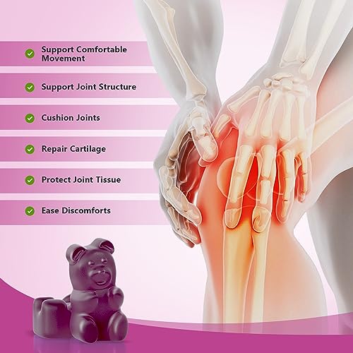 UPNEUTRI Glucosamine Chondroitin Gummies Sugar Free, Extra Strength 1500mg Glucosam