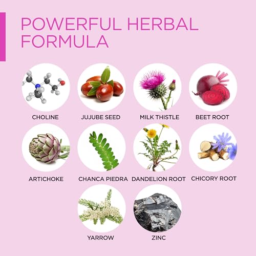 Liver Cleanse Detox & Repair All-in-One Liver Health Support Supplement-Herbal Complex PHYTOCHOICE