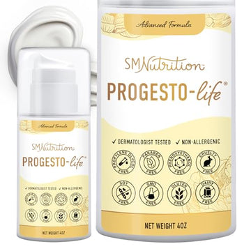 Progesterone Cream for Women Bioidentical 2000mg | From Wild Yam, Dermatologist-Tested