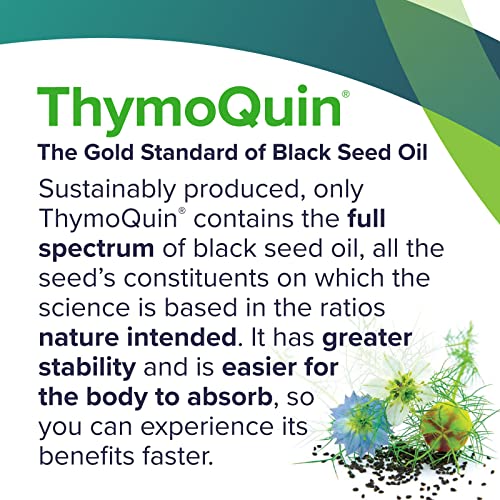 ThymoQuin Cold Pressed Black Seed Oil | Only Patented USP-Grade Clinically Researched