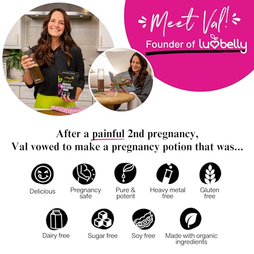 Prenatal Superfood Green Drink I Dietician Created for Pregnant Women I Organic Veggies & Fruit - Folate LuvBelly