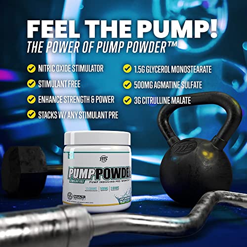 Man Sports Pump Powder. Stimulant Free Neutral Flavored Pre Workout Drink, Best for Preworkout - Energy Pump Powder for Men and Women, Help Fuel Your Workout (30 Days Supply Workout Supplement)