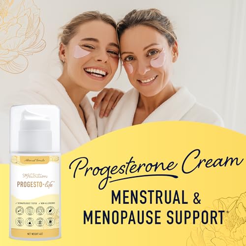 Progesterone Cream for Women Bioidentical 2000mg | From Wild Yam, Dermatologist-Tested SMNutrition