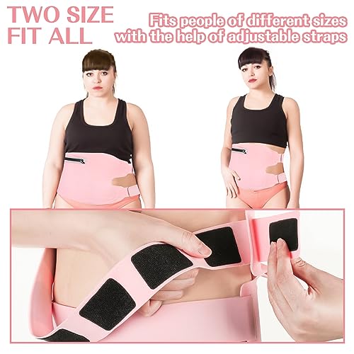 Fshyos Upgrade Castor Oil Wrap Plus Size Kit with Unrefined Castor Oil for Liver Detox