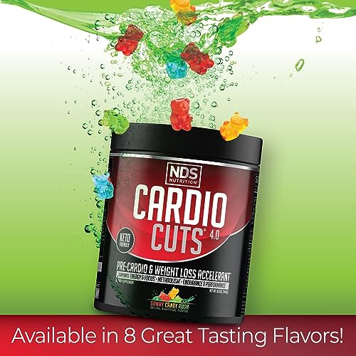 Cardio Cuts NDS Nutrition 4.0 Pre Workout Supplement - Advanced Weight Loss and Pre Cardio Cuts