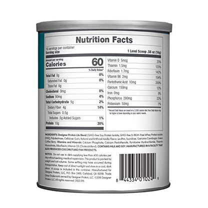 Designer Wellness, Designer Lite, Low Calorie Natural Protein, Prebiotic Fiber, Key Vitamins