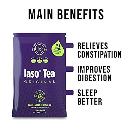 Total Life Changes Solution Kit IASO Natural Herbal Detox Tea Bags & Nutra