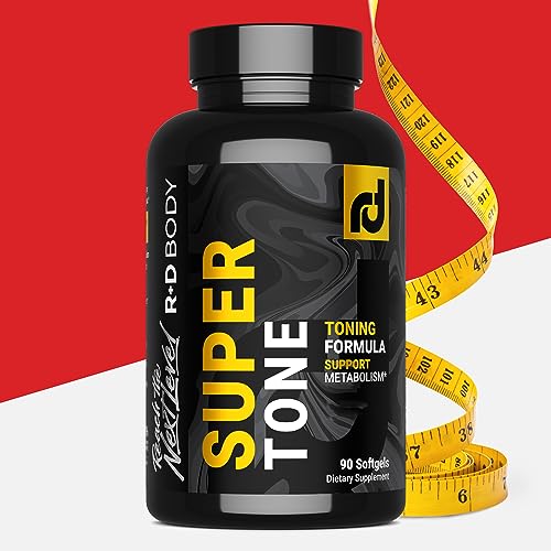 R+D Body Super Tone - Extreme CLA Supplement for Muscle Preservation, Enhanced Body