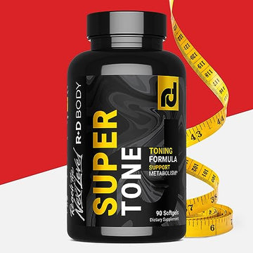 R+D Body Super Tone - Extreme CLA Supplement for Muscle Preservation, Enhanced Body